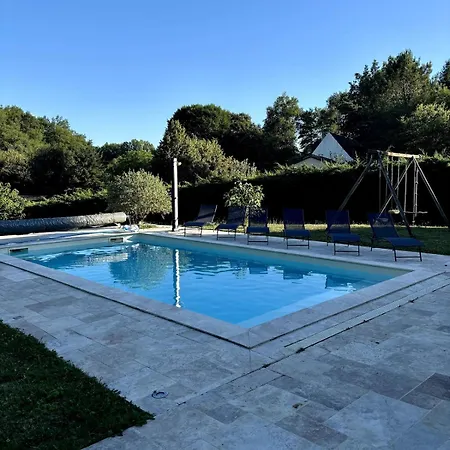 Gournerie 3 Bedrooms Heated Private Pool Apartament Saint-Genies