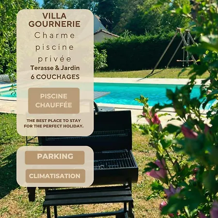 Gournerie 3 Bedrooms Heated Private Pool Apartament Saint-Genies